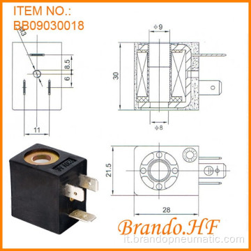 Pneumatico Ip65 AC220V bobina elettrovalvola